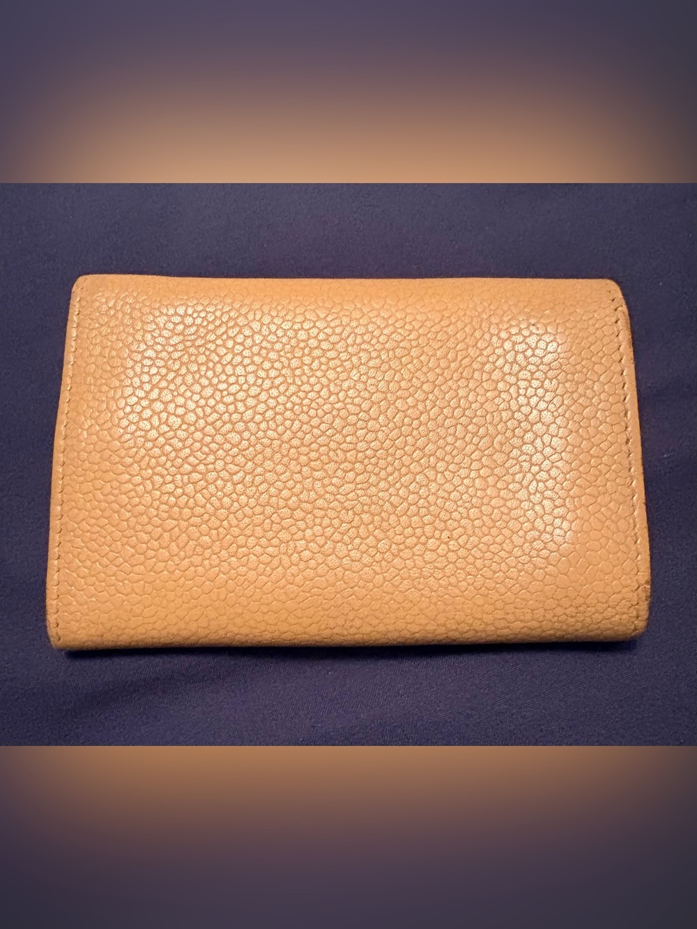 Vintage CHANEL Timeless CC Beige Caviar Leather 6 Key Case Card 8 Series - Picture 4 of 16